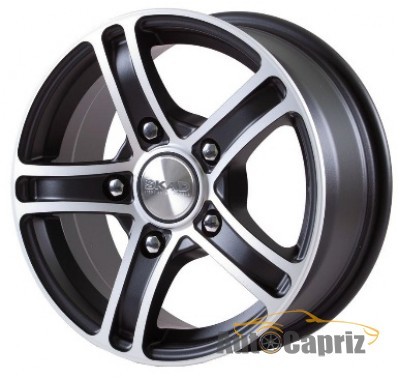 Диски Скад Трофи матовый алмаз R15 W6.5 PCD5x139.7 ET40 DIA98.5